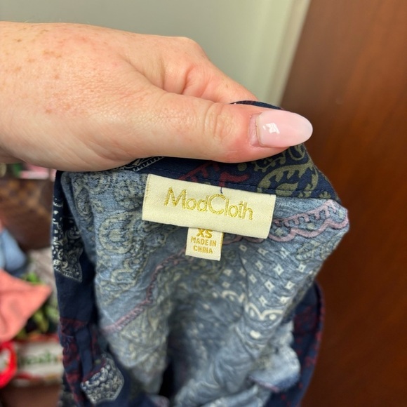 ModCloth Printed Paisley Wrap Midi Skirt - Picture 11 of 11